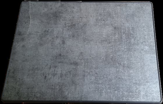 STÓŁ BRUNNER RECREO GREY 80x60 cm