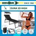 LEŻAK BRUNNER ARAVEL 3D HIGH DUNA Z DASZKIEM CZARNY