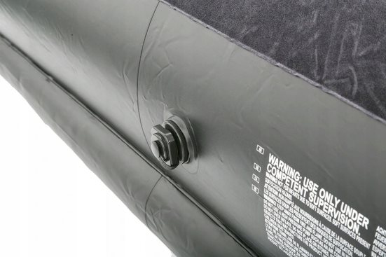 MATERAC BRUNNER FLAIR SINGLE GREY 191x73x22 cm 1os.