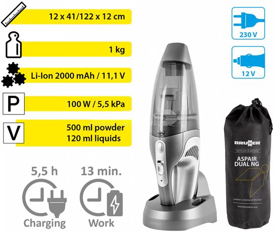 ODKURZACZ BRUNNER ASPAIR DUAL NG 12/230V
