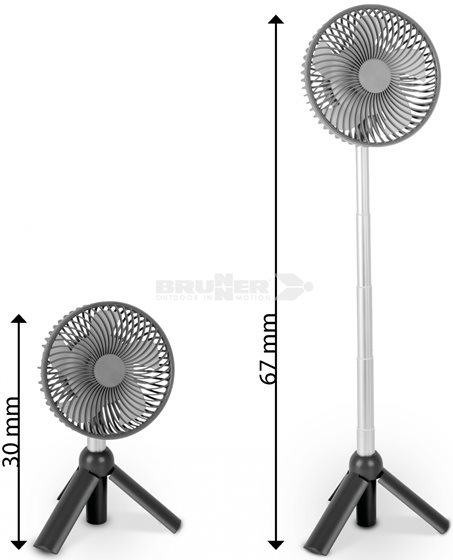 WENTYLATOR BRUNNER THYFAN RG LED