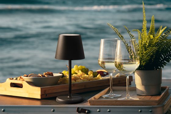 LAMPKA LED BRUNNER LUCIEN USB CZARNA