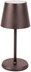 LAMPKA LED BRUNNER LUCIEN USB BRĄZOWA