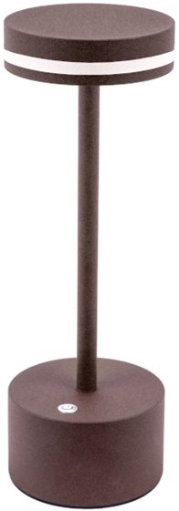 LAMPKA LED BRUNNER FARO BRĄZOWA