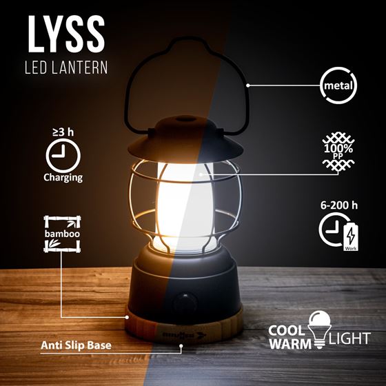 LAMPKA LED BRUNNER LYSS USB