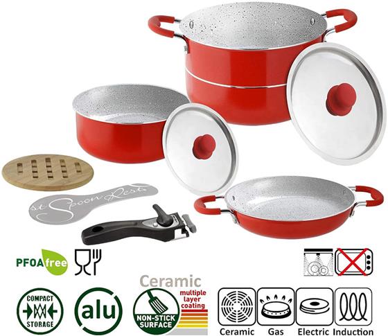 GARNEK ZESTAW 8+2 BRUNNER COSMIC 22 cm