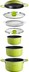 GARNEK ZESTAW 8+1 BRUNNER JUNIPER 24 cm