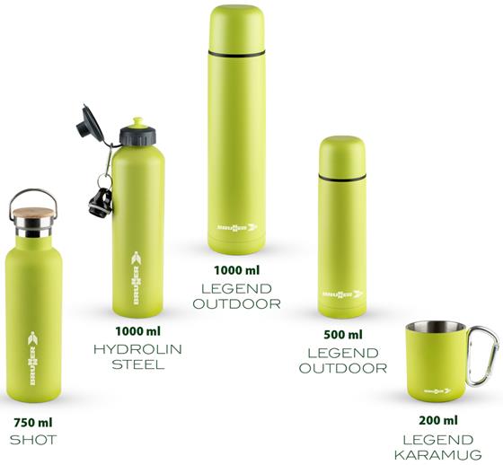 TERMOS BRUNNER LEGEND OUTDOOR 1000 ml INOX ZIELONY