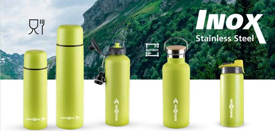 TERMOS BRUNNER LEGEND OUTDOOR 1000 ml INOX ZIELONY