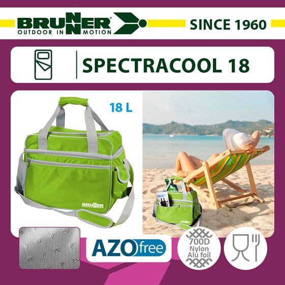 TORBA CHŁODZĄCA BRUNNER SPECTRACOOL 18L NIEBIESKA