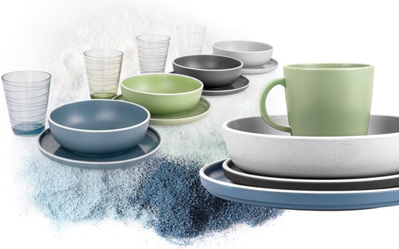 TALERZ BRUNNER DOLOMIT BLUE GŁĘBOKI 20 cm