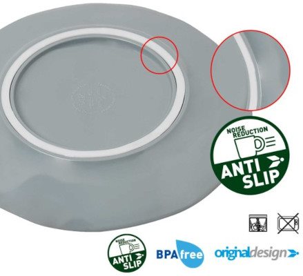 TALERZ BRUNNER VENETIAN GREEN GŁĘBOKI 21 cm