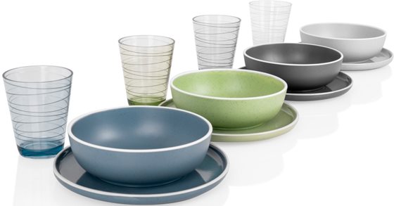 TALERZ BRUNNER DOLOMIT GREEN GŁĘBOKI 20 cm