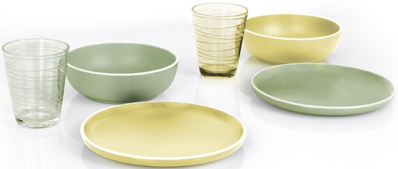 TALERZ BRUNNER DOLOMIT GREEN GŁĘBOKI 20 cm