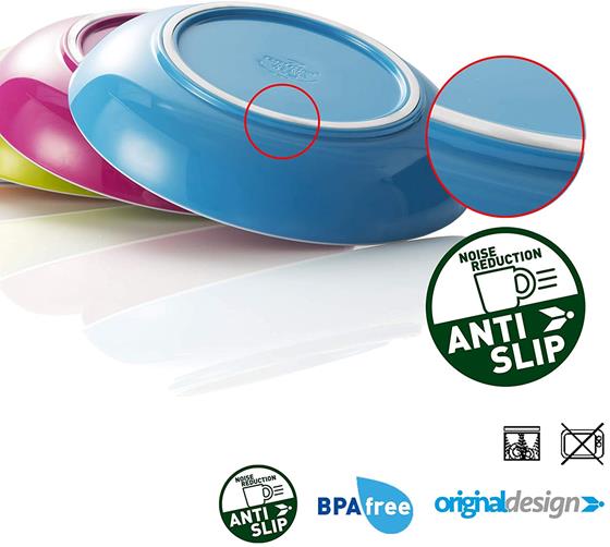 KUBEK BRUNNER MUG ABS CZERWONY 300 ml 4 szt.
