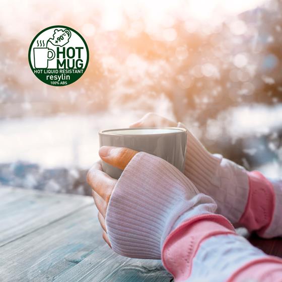 KUBEK BRUNNER MUG ABS BEŻOWY 300 ml 1 szt.