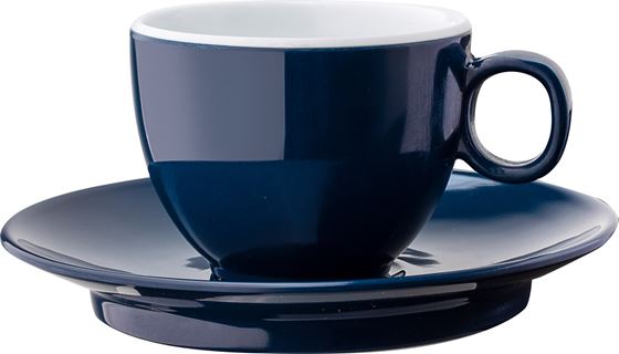 FILIŻANKA I SPODEK BRUNNER ESPRESSO GRANAT 1 szt.