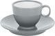 FILIŻANKA I SPODEK BRUNNER ESPRESSO SZARA 2 szt.