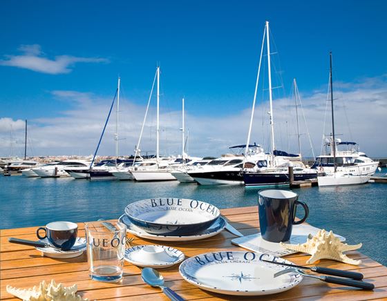 ZESTAW OBIADOWY BRUNNER BLUE OCEAN 8 szt.