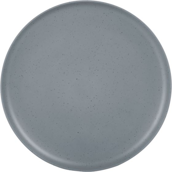 TALERZ BRUNNER TIERRA MAGMA OBIADOWY SZARY 25 cm