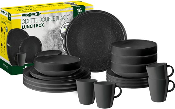 ZESTAW OBIADOWY BRUNNER ODETTE DB LUNCH BOX 16 szt.