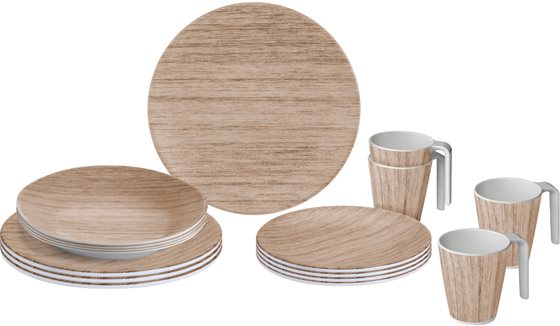 ZESTAW OBIADOWY BRUNNER SEQUOIA 16 szt.