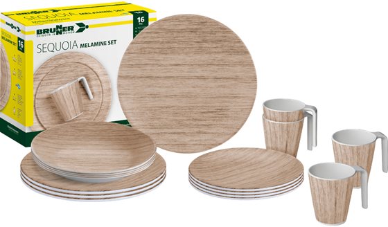 ZESTAW OBIADOWY BRUNNER SEQUOIA 16 szt.