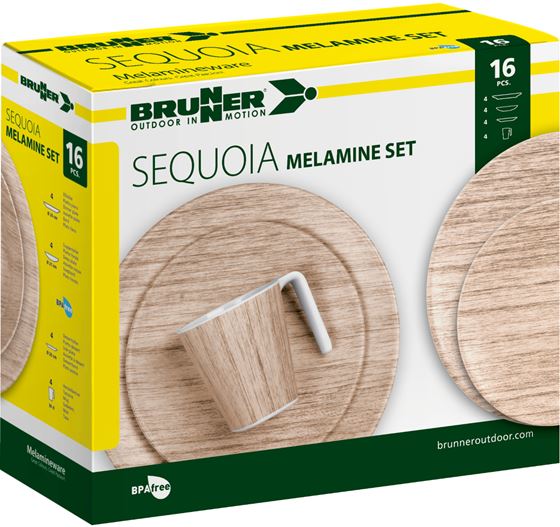 ZESTAW OBIADOWY BRUNNER SEQUOIA 16 szt.