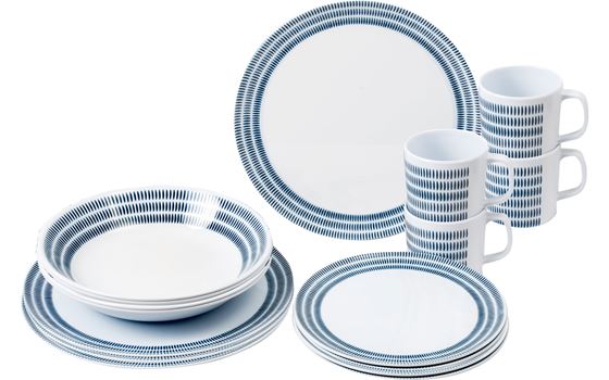 ZESTAW OBIADOWY BRUNNER BLUEBAY SET 16 szt.