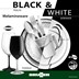 KIELISZKI DO WINA BRUNNER THANGO BALCK 600 ml 2 szt.