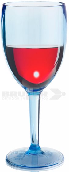 KIELISZEK DO WINA BRUNNER SAN NIEBIESKI 200 ml 1 szt.