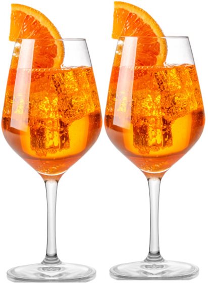 KIELISZKI DO WINA BRUNNER CLASSIC ANTISLIP 530 ml 2 szt.