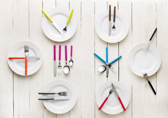 SZTUĆCE BRUNNER DELICE BRĄZOWE 4 szt.