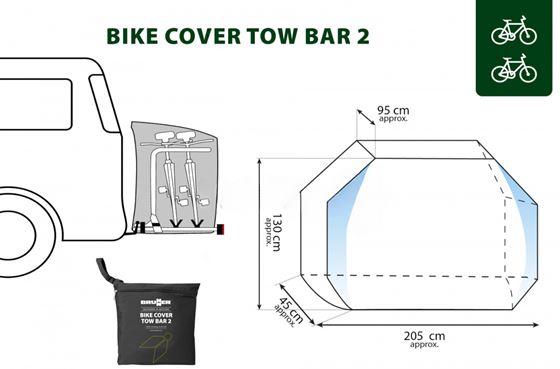 POKROWIEC NA ROWERY 2 BRUNNER HICH BIKE COVER 1/2