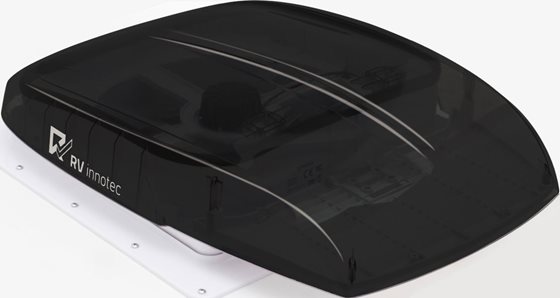 OKNO DACHOWE 40x40 RV INNOTEC PLUS FAN 400 CZARNE