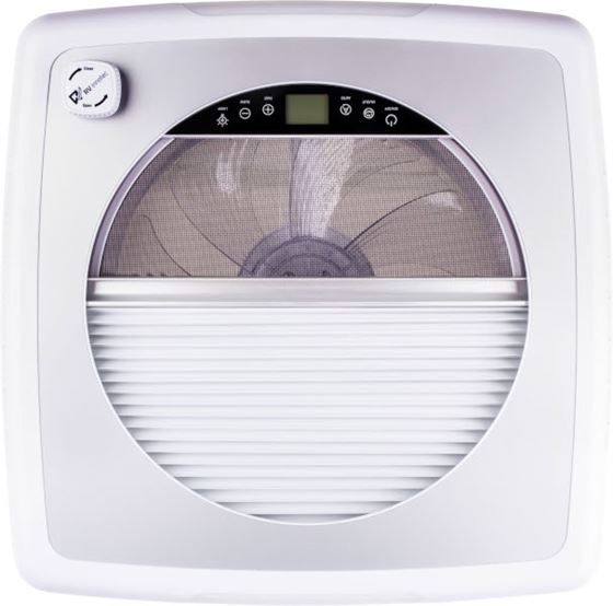OKNO DACHOWE 40x40 RV INNOTEC PLUS FAN 400 CZARNE