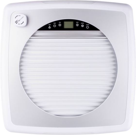 OKNO DACHOWE 40x40 RV INNOTEC PLUS FAN 400 PRZEŹROCZYSTE