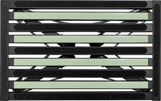 STOPIEŃ WEJŚCIOWY BRUNNER GO STEP BLACK FLUO