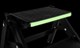 STOPIEŃ WEJŚCIOWY BRUNNER RUCKSTEP BLACK FLUO