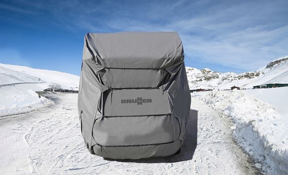 POKROWIEC NA KAMPERA 750-800 cm ALKOWA INTEGRA ZIMOWY BRUNNER CAMPER COVER
