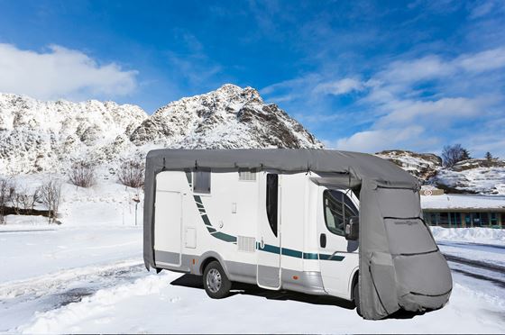 POKROWIEC NA KAMPERA 600-650 cm PÓŁINTEGRA ZIMOWY BRUNNER CAMPER COVER