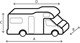 POKROWIEC NA KAMPERA 700-750 cm ALKOWA INTEGRA CAŁOROCZNY BRUNNER CAMPER COVER SUMMER WINTER