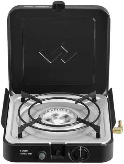 KUCHENKA GAZOWA CADAC 1 COOK TURBO FFD FLAT PLATE 50 mbr