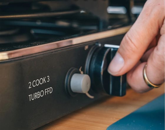 KUCHENKA GAZOWA CADAC 2-COOK TURBO DELUXE 30 mbar