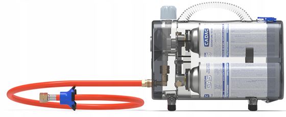 ADAPTER DO KARTUSZY CADAC TRIO POWER PAK 30 mbar