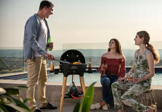 GRILL GAZOWY CADAC CITI CHEF 40FS 50 mbar CZARNY