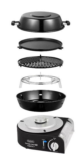 GRILL GAZOWY CADAC SAFARI CHEF 30 COMPACT KARTUSZ /USZKODZONY/