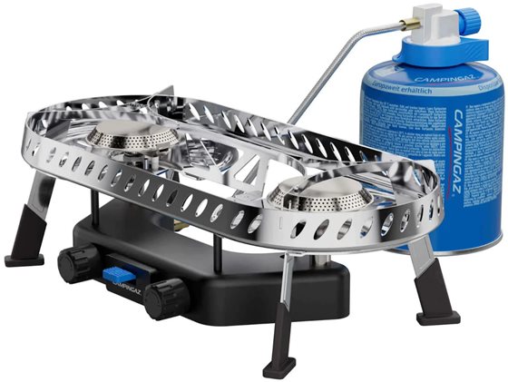KUCHENKA GAZOWA CAMPINGAZ CAMP & TREK TWIN CONNECT NA KARTUSZ