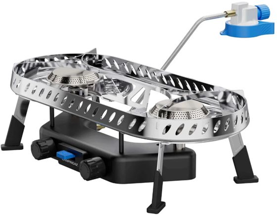 KUCHENKA GAZOWA CAMPINGAZ CAMP & TREK TWIN CONNECT NA KARTUSZ