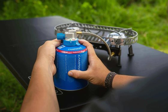 KUCHENKA GAZOWA CAMPINGAZ CAMP & TREK TWIN CONNECT NA KARTUSZ